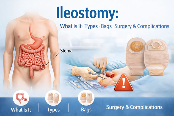 Ileostomy What Is It Types Bags Surgery & Complications